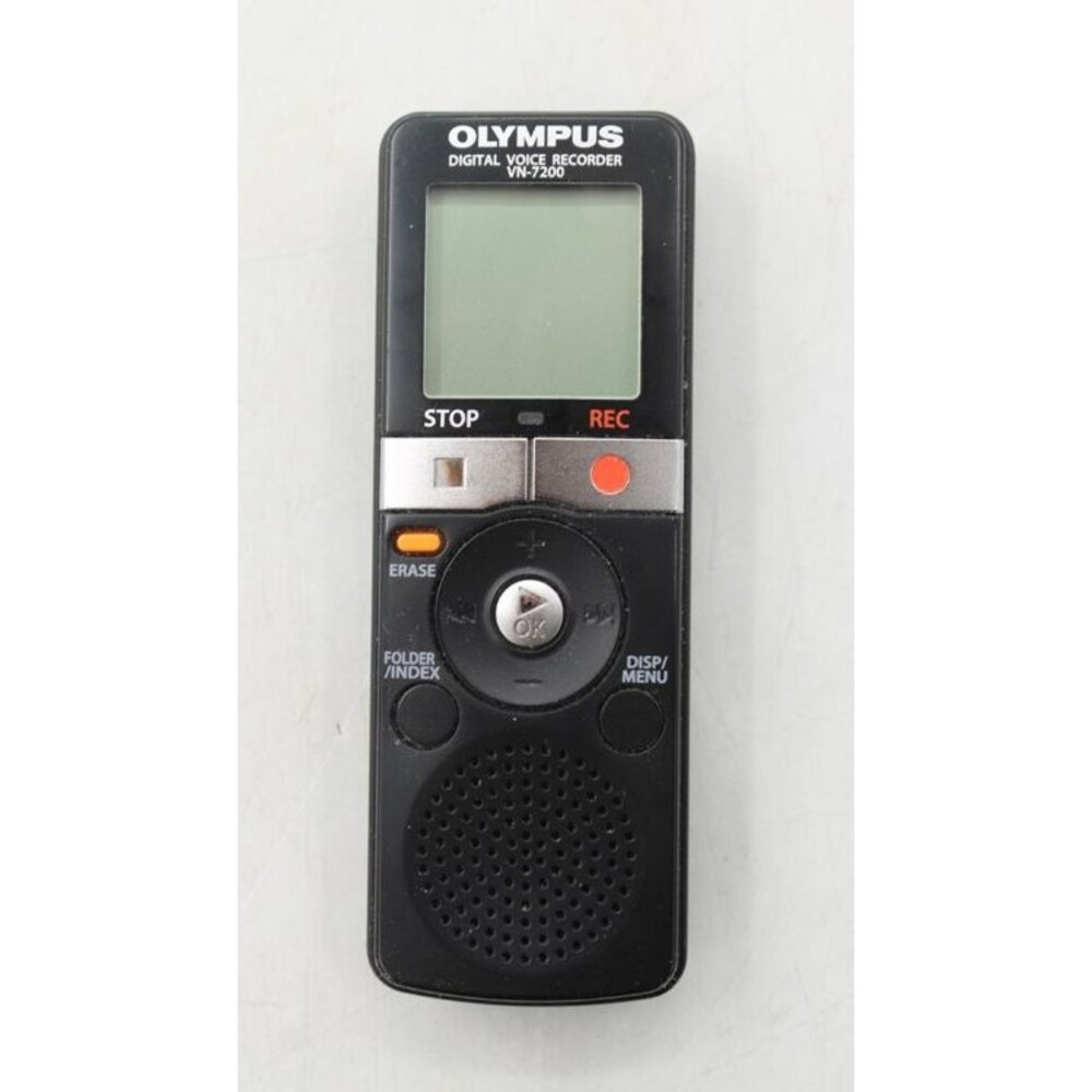 Olympus VN-7200 Digital Voice Recorder Handheld Audio Recorder Tested Working